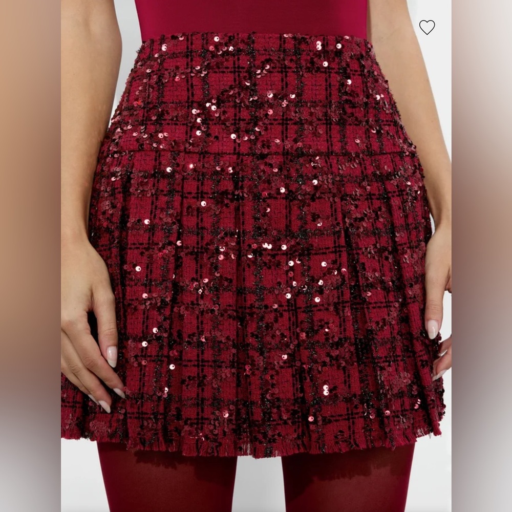 Alice and Olivia Emilie Mini Skirt